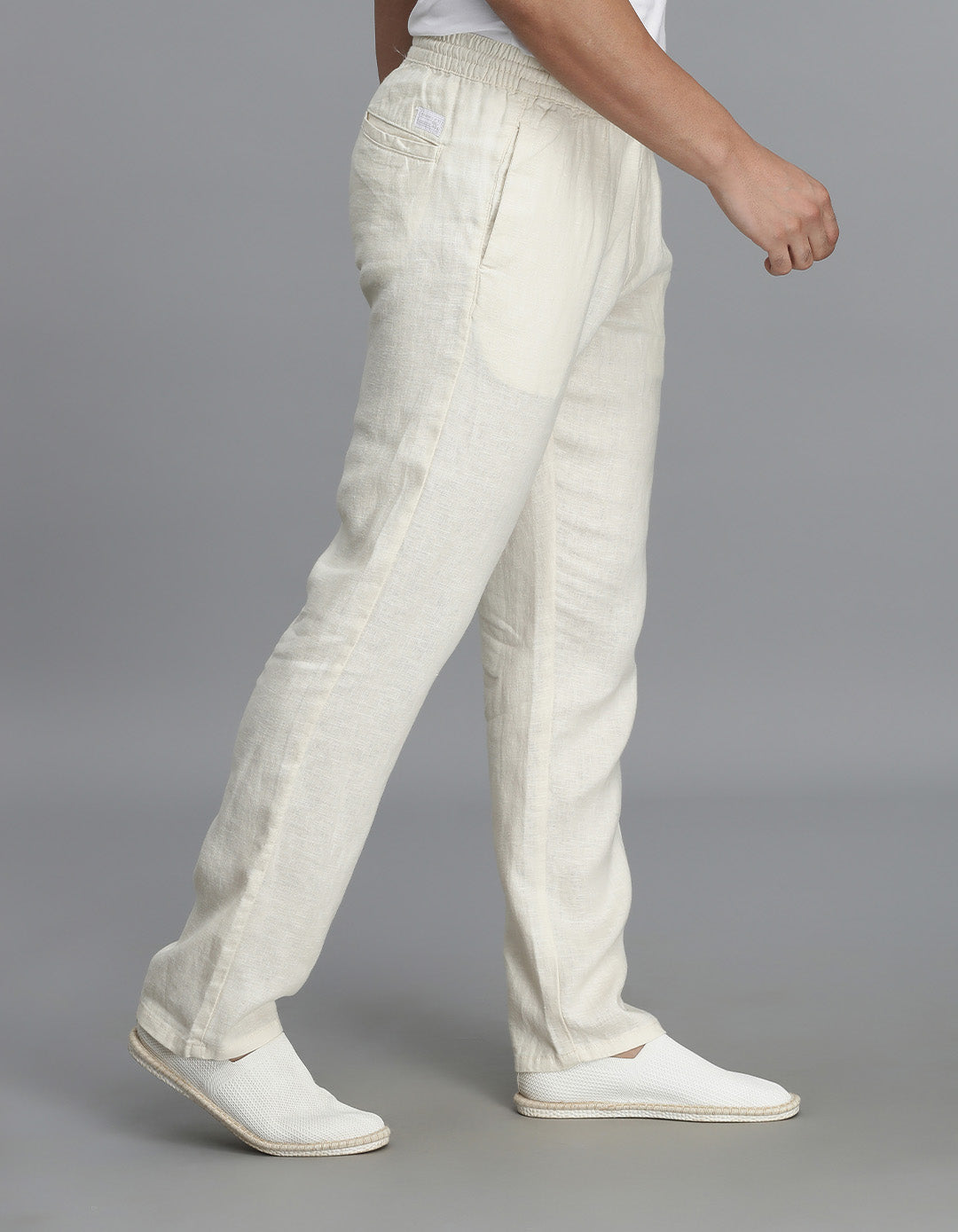 Beige Linen Pant Pant