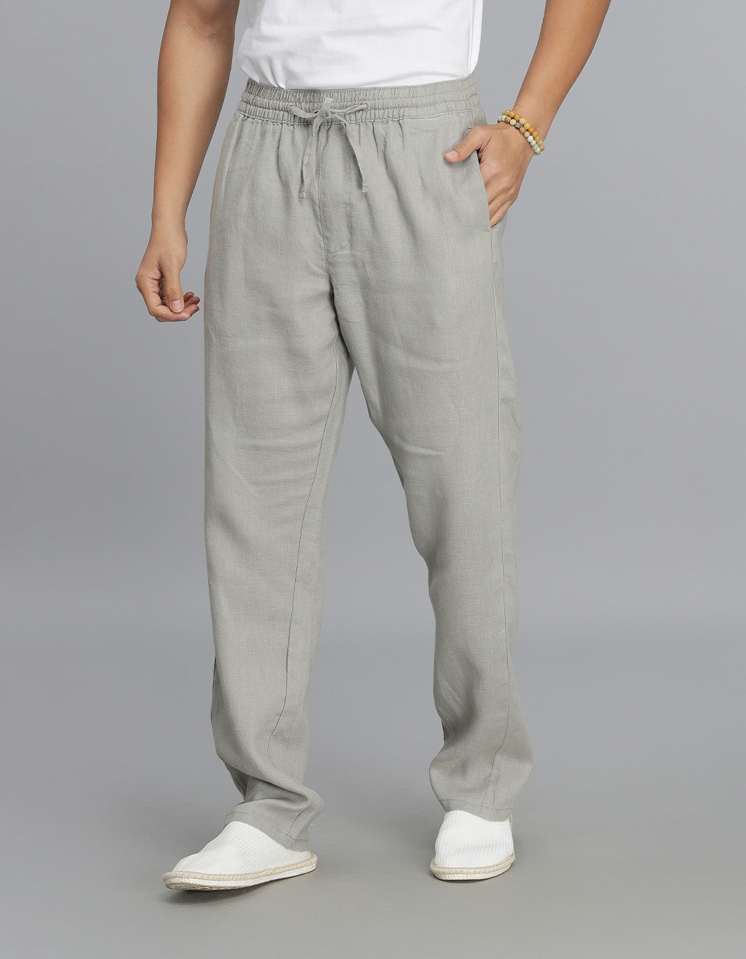 Dk Stone Linen Pant Pant