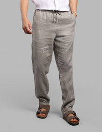 Dk Stone 100% Linen Pant