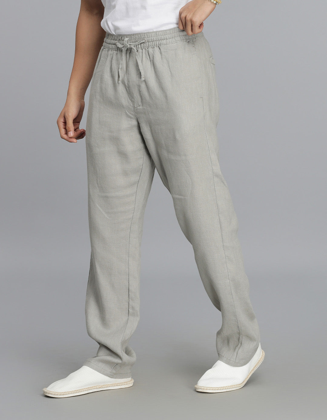 Dk Stone Linen Pant Pant