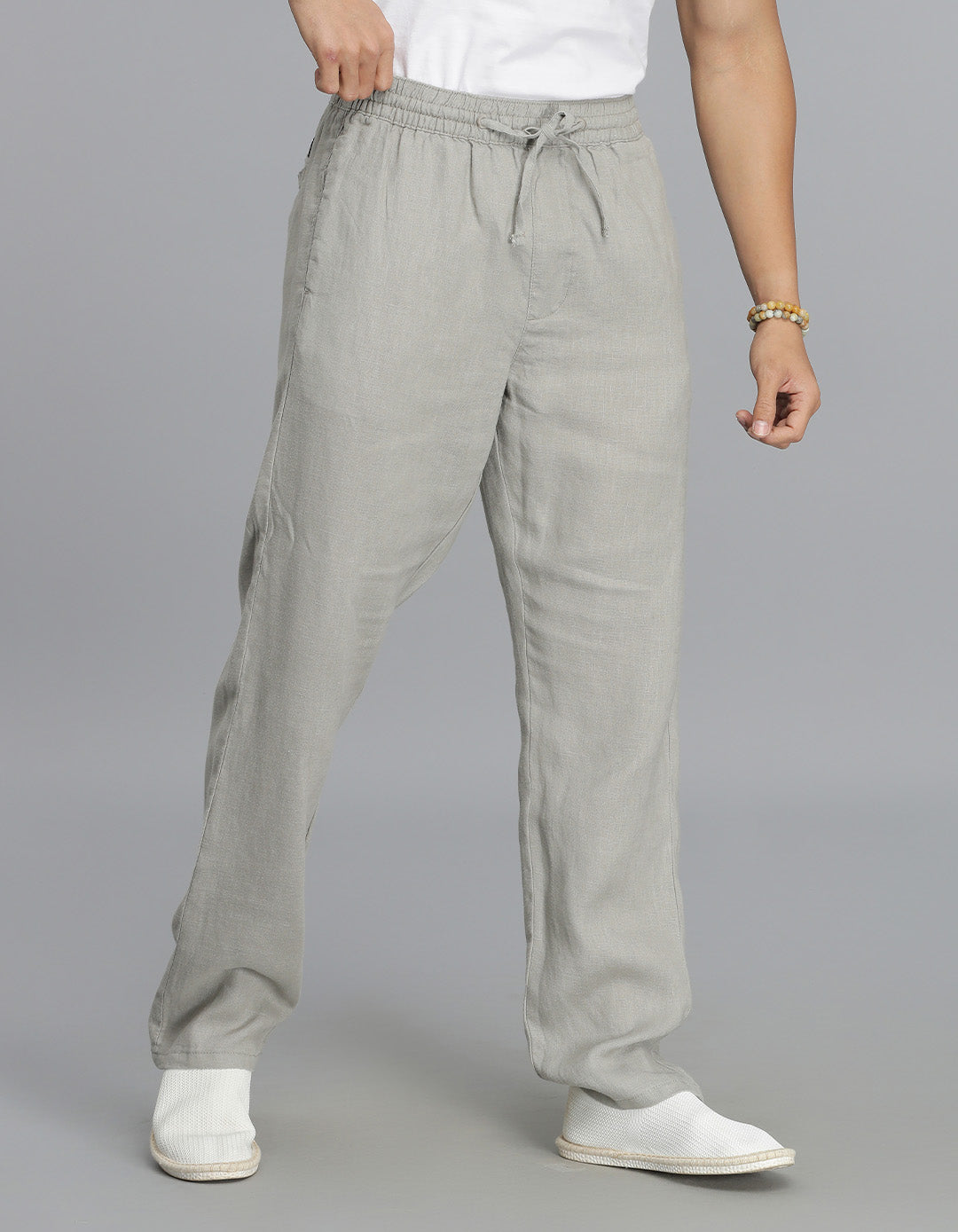 Dk Stone Linen Pant Pant