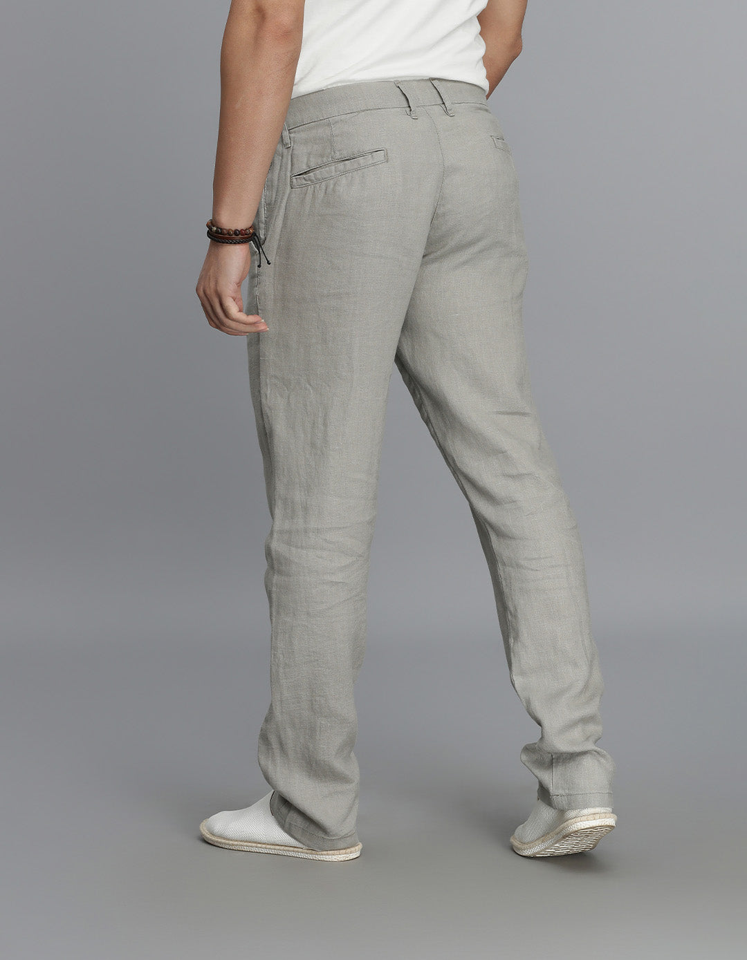 Dk Stone Linen Chino Pant