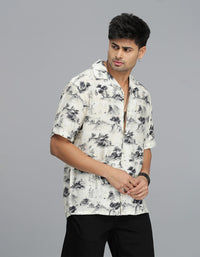 Multi Color Half Sleeves Printed Shirt