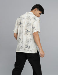 Multi Color Half Sleeves Printed Shirt