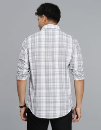 Blue Full Sleeves Check Shirt