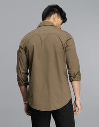 Bean Full Sleeves Cargo Shirt