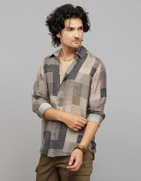 Multi Color Full Sleeves Printed Shirt