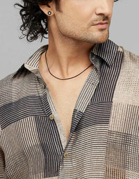 Multi Color Full Sleeves Printed Shirt