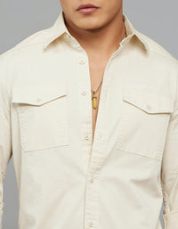 Birch Full Sleeves Cargo Shirt