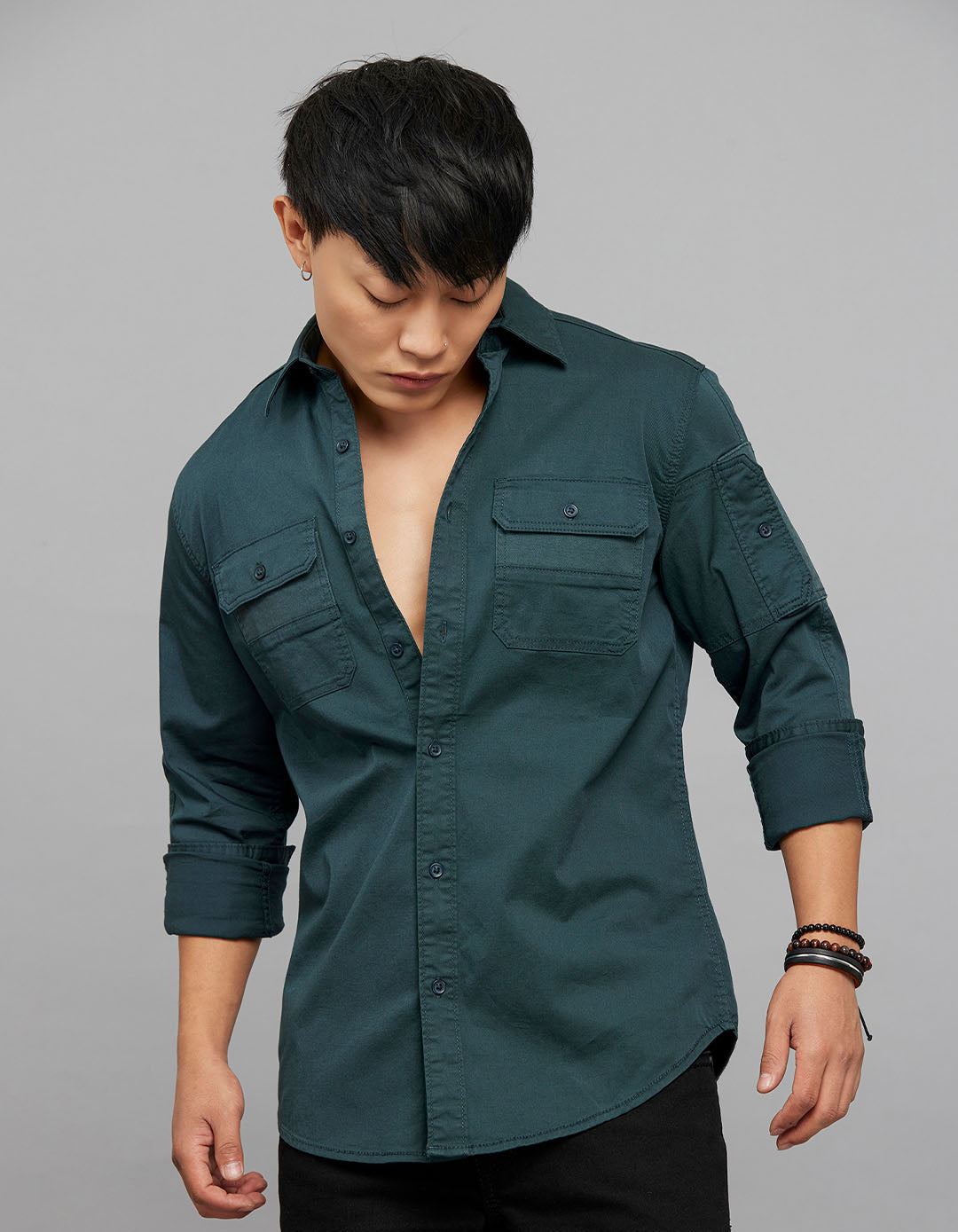 Martin Full Sleeves Cargo Shirt