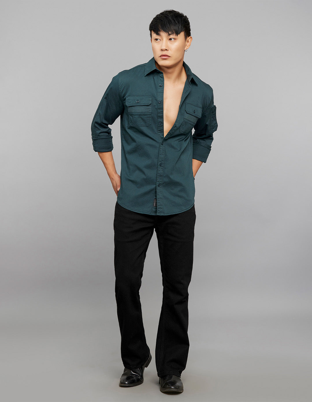 Martin Full Sleeves Cargo Shirt