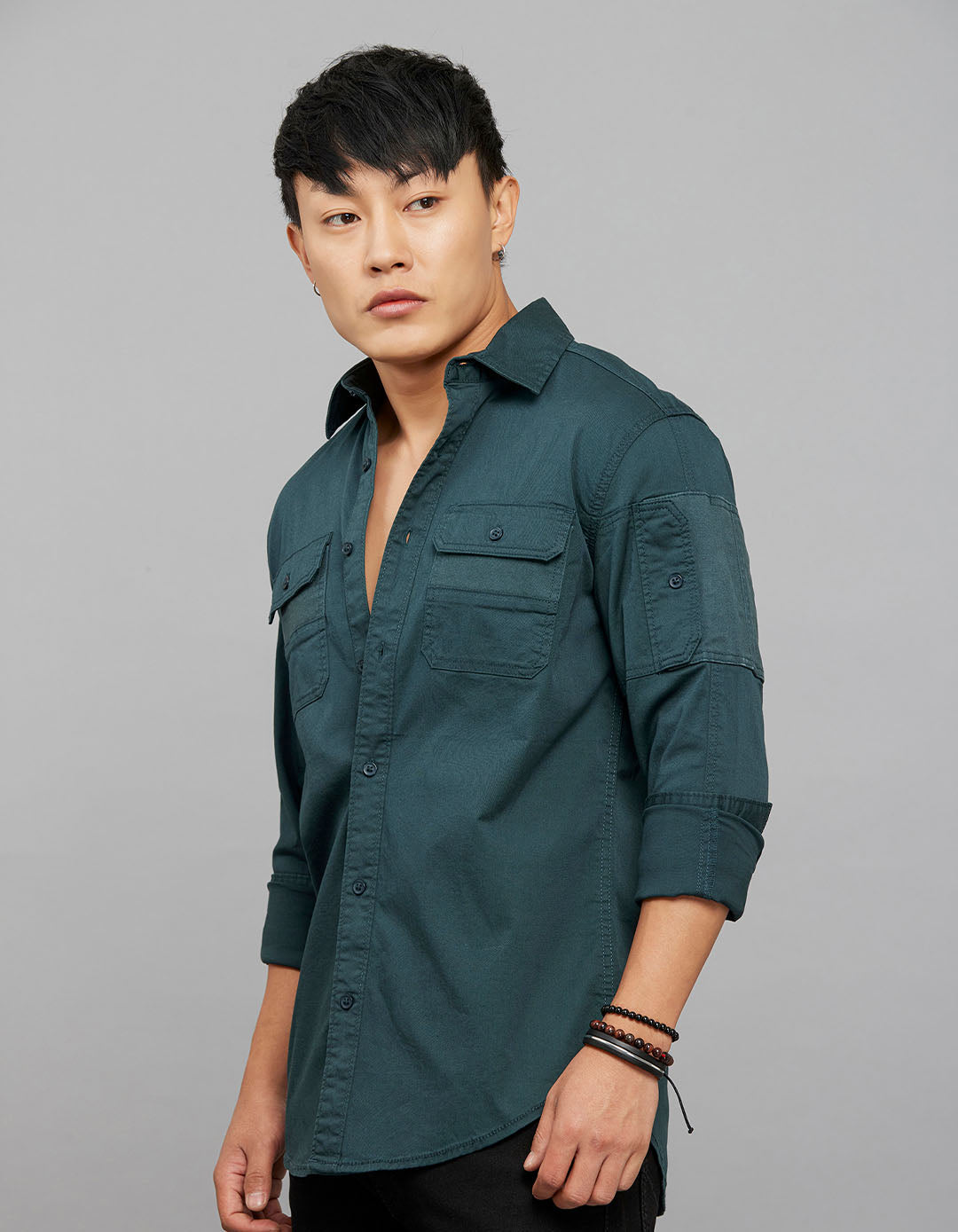 Martin Full Sleeves Cargo Shirt