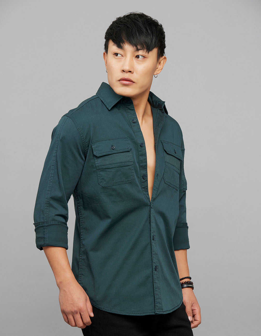 Martin Full Sleeves Cargo Shirt