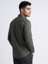 Deep Seige Full Sleeve Cargo Shirt