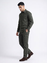 Dark Forest Full Sleeve Cargo Shirt