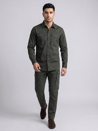 Dark Forest Full Sleeve Cargo Shirt