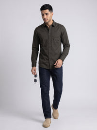 Army Full Sleeve Cargo Shirt