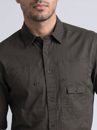 Army Full Sleeve Cargo Shirt