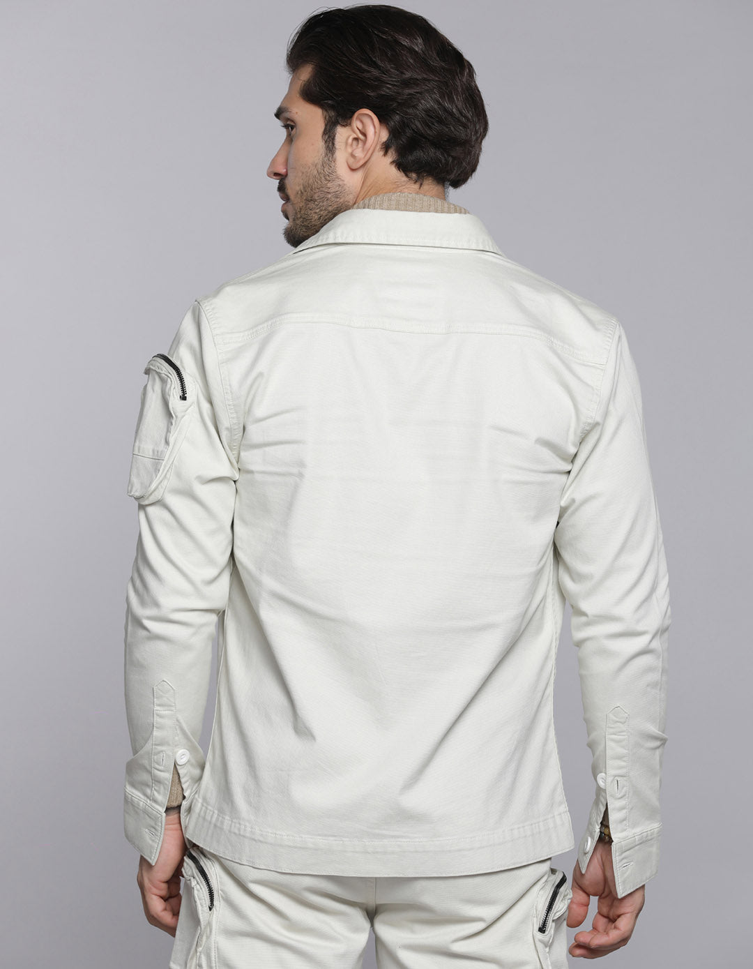 Stone Shacket & Cargo Co-ord Set
