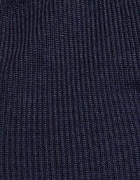 Navy High Neck Pullover Sweater