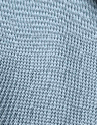 Dk Turq Round Neck Pullover Sweater