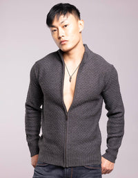 Anthra High Neck Pullover Sweater