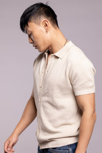 Stone Flatknit Shirt 