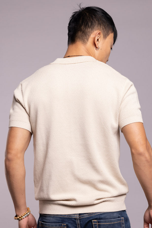 Stone Flatknit Shirt 