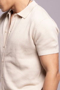 Stone Flatknit Shirt 