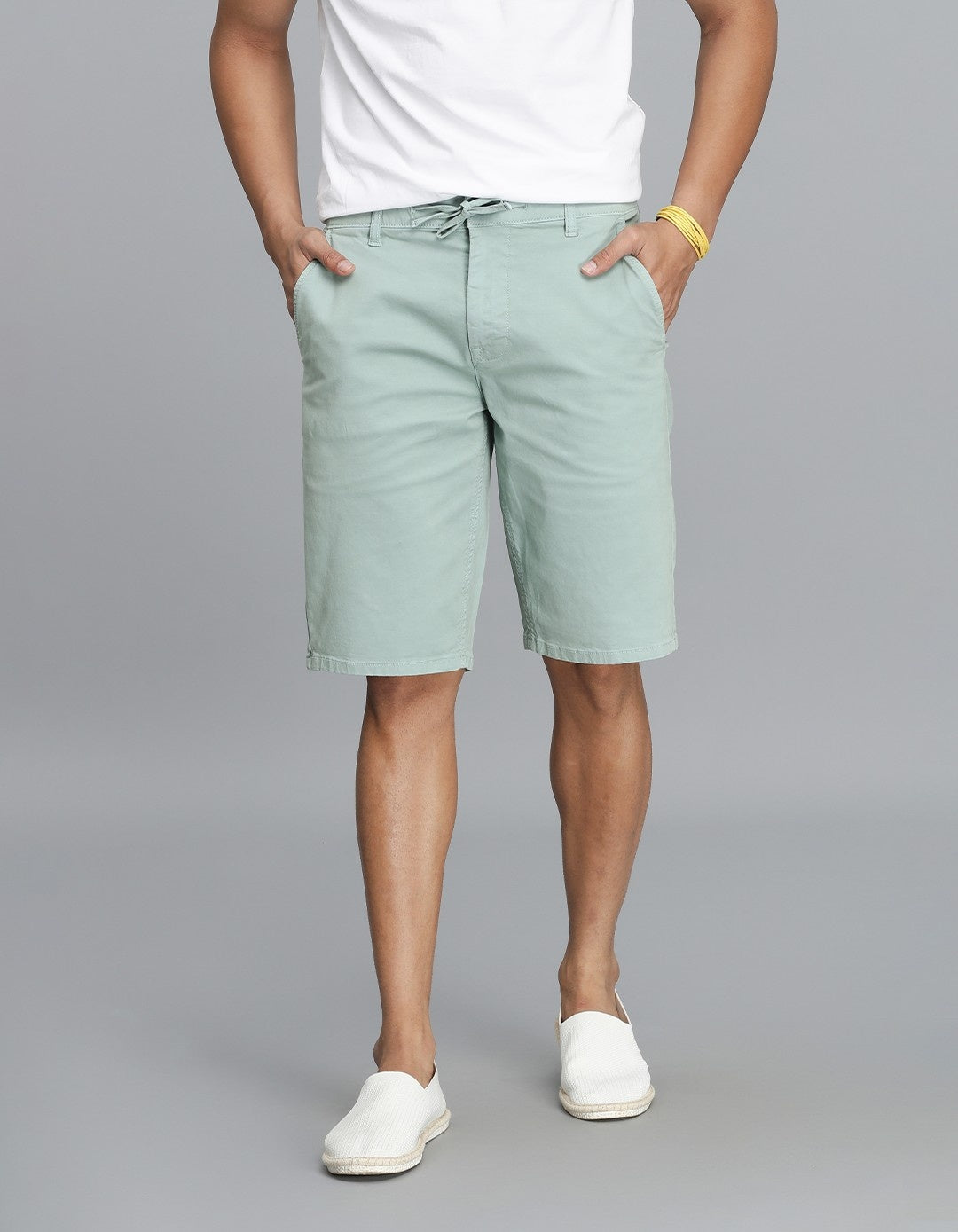 Green Chino Short