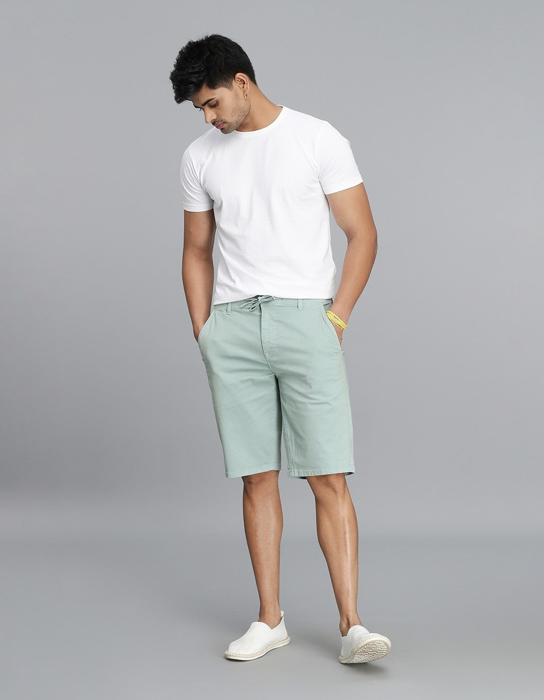 Green Chino Short