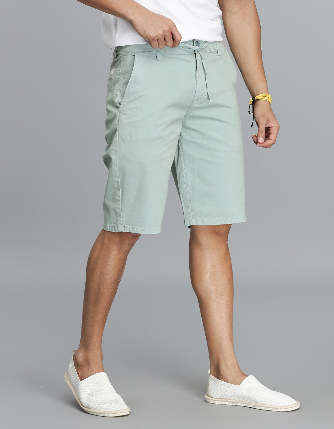 Green Chino Short