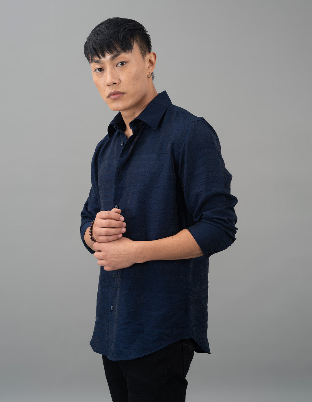 Royal Blue Full Sleeve Solid Shirt