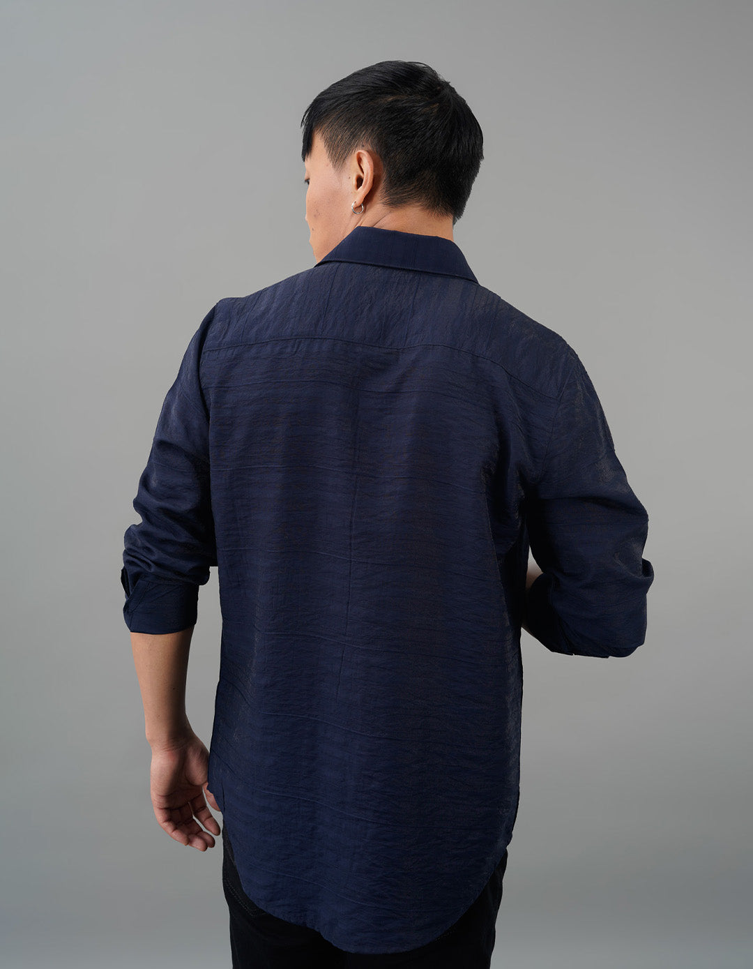 Royal Blue Full Sleeve Solid Shirt