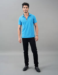 Wave Ride Half Sleeves Pioue Polo Tee