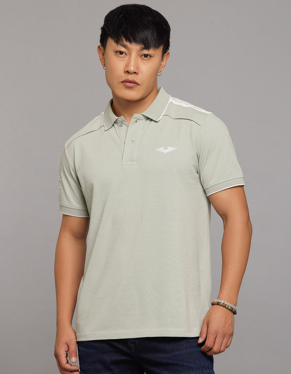 Light Pista Half Sleeves Pique Polo Tee