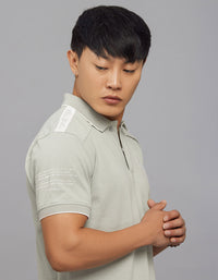 Light Pista Half Sleeves Pique Polo Tee