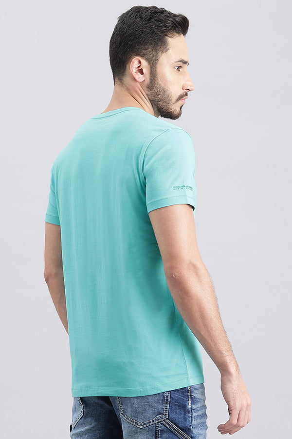 Capri Half Sleeve V Neck Tee (V Neck H/Slv Slim)