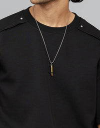 Black Half Sleeves Round Neck Oversized Tee