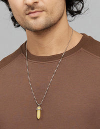 Brown Full Sleeves Round Neck Tee