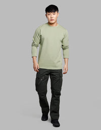 Fern Green Full Sleeves Round Neck Tee