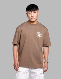 Bean Half Sleeves Oversize Tee
