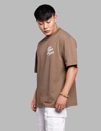 Bean Half Sleeves Oversize Tee