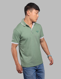 Pista Half Sleeve Pique Polo Tee
