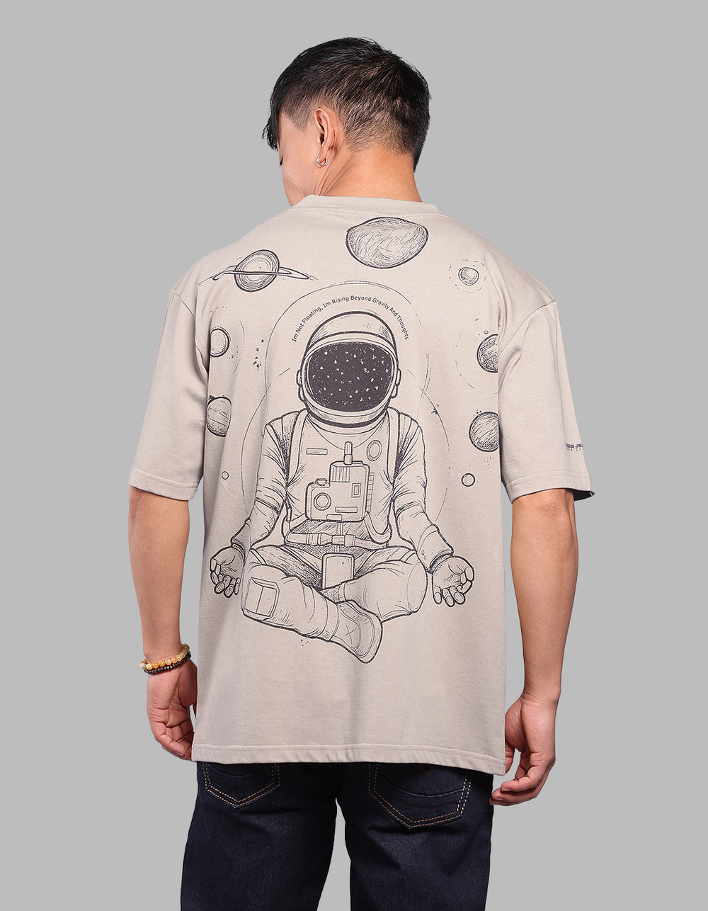 Goat Half Sleeve Oversize Tee