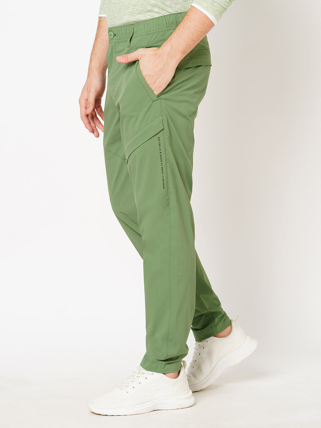 Green Utility Pant (Slim Tapered Fit)