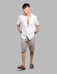 Dk Stone 100% Linen Short