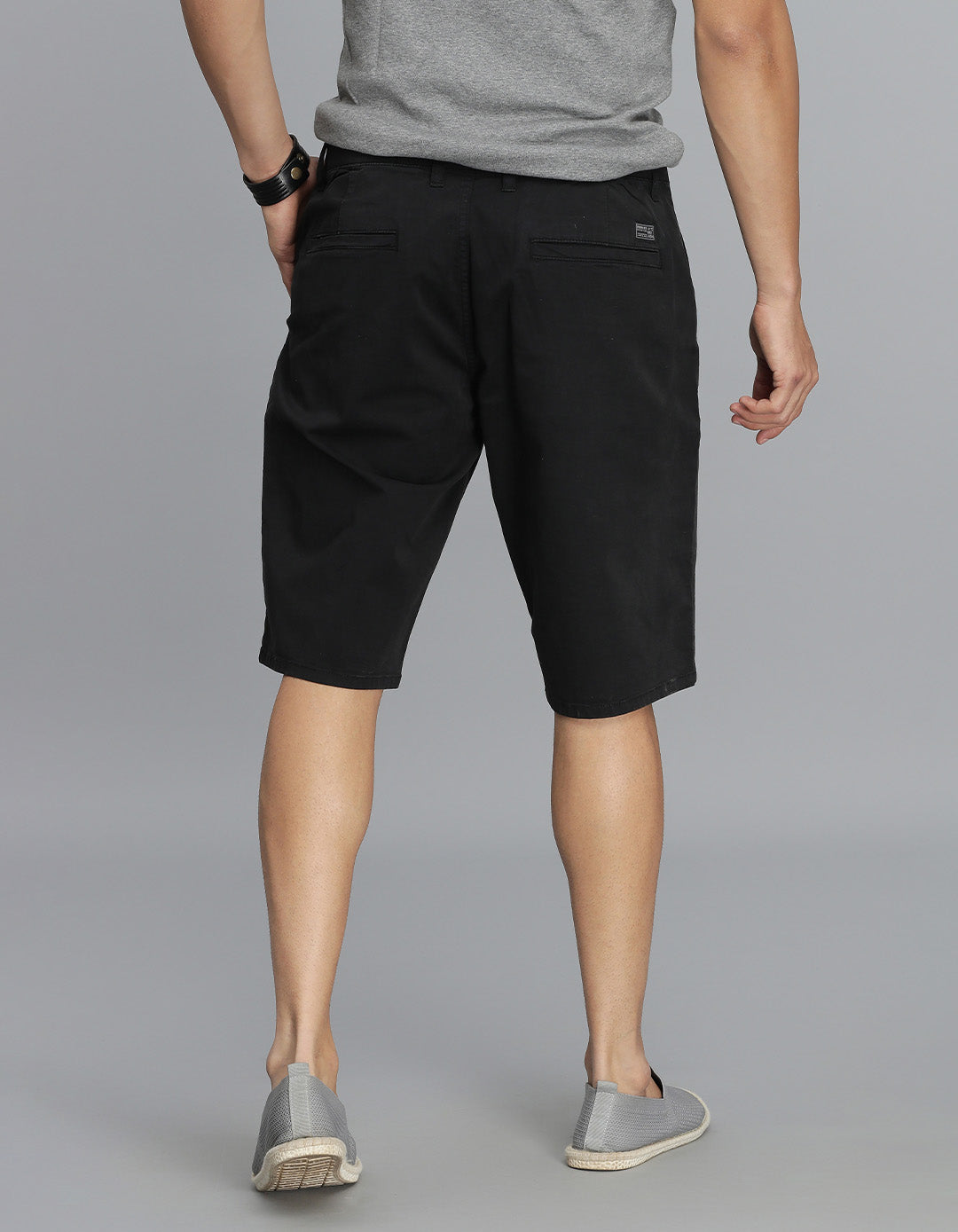Black Chino Short