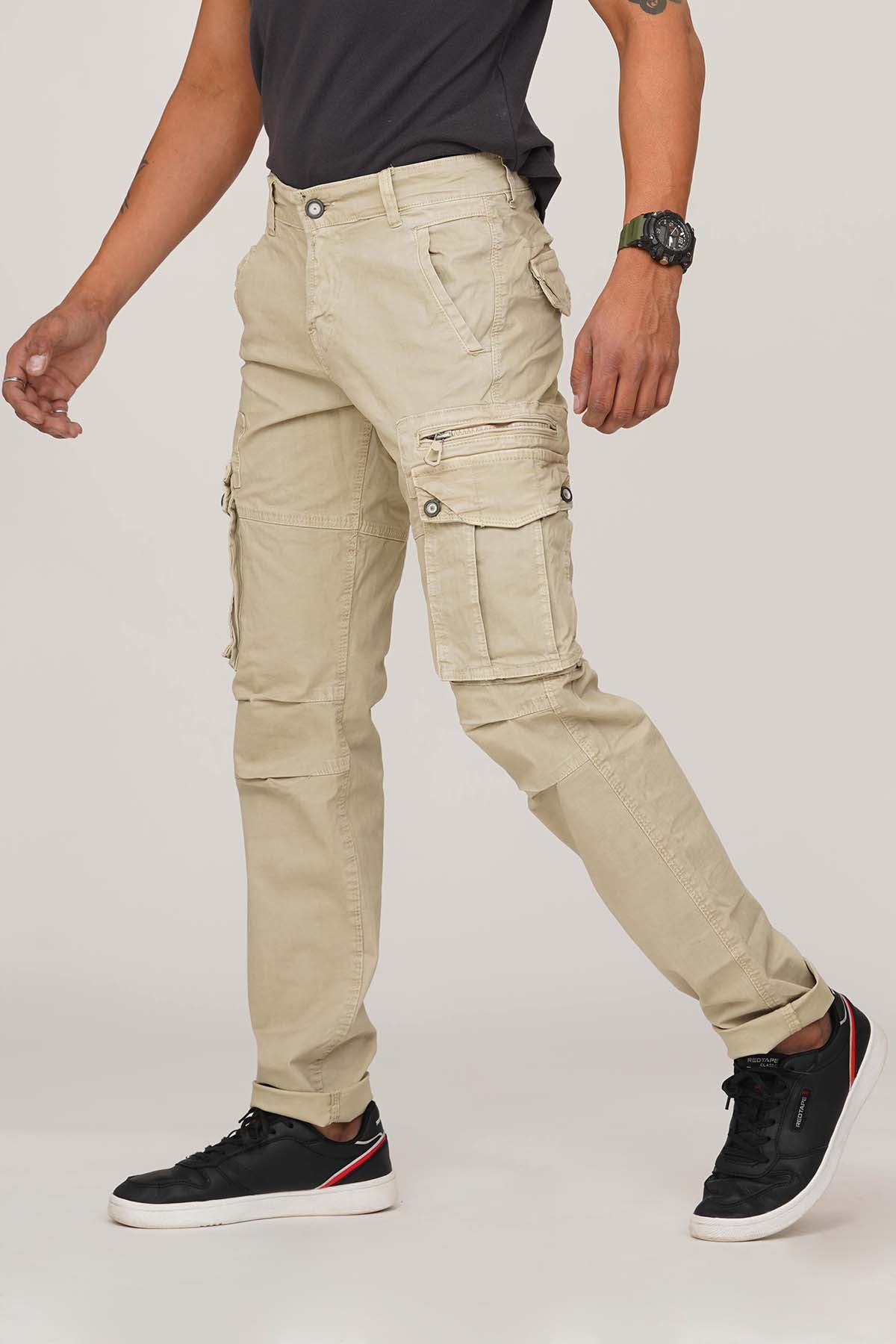 Stone Regular Fit Cargo Pant