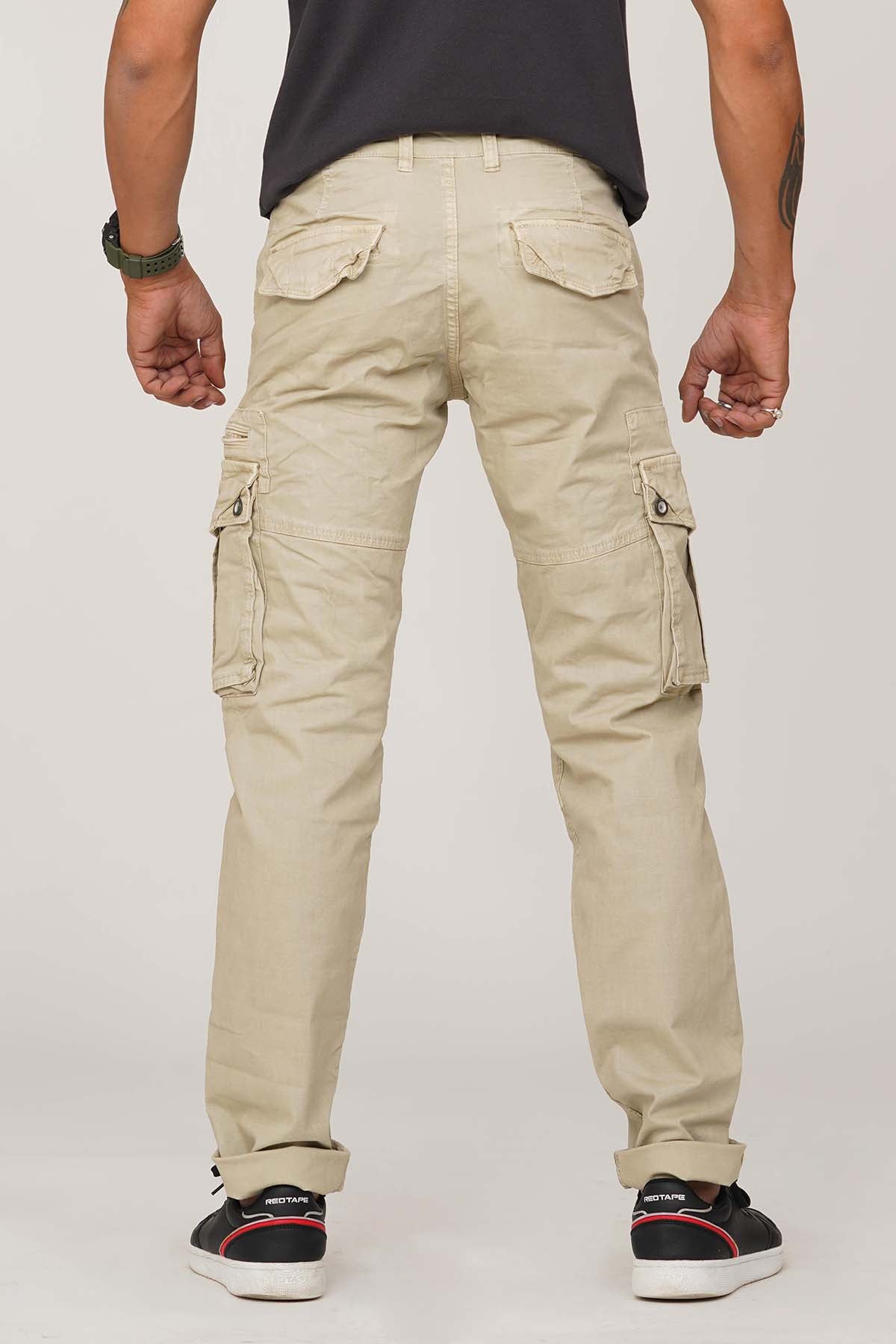 Stone Regular Fit Cargo Pant